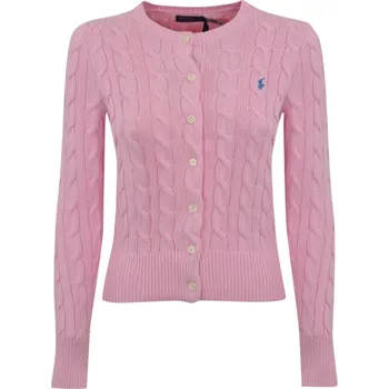 Dámský svetr Růžový cardigan Polo Ralph Lauren Polo Ralph Lauren růžová 3458705
