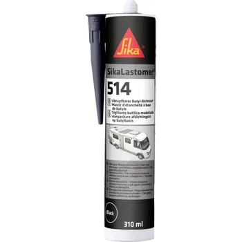 Karosářský tmel SikaLastomer 514 černý 310 ml butylový tmel v kartuši