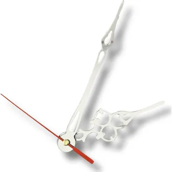 Hodinové ručičky zrcadlové stříbrné 110/160mm - Renata