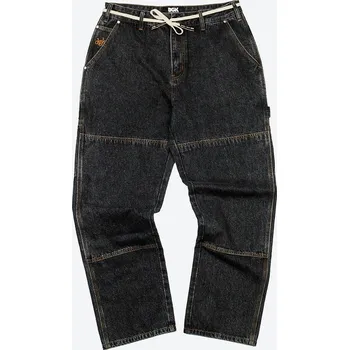 Pánské kalhoty DGK kalhoty - Plaza Utility Pants Washed Black (WASHED BLACK) velikost: 36