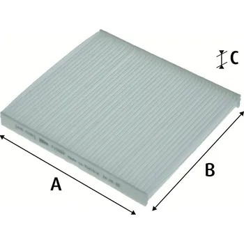 Ventilátor topení a klimatizace Filtr, vzduch v interiéru VALEO 715893