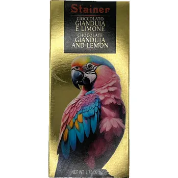 Čokoláda Stainer čokoláda Gianduia s citronem (Gianduia e Limone) 50g