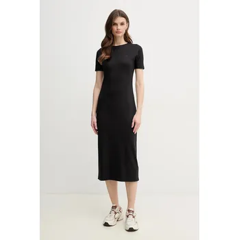 Dámské šaty Bavlněné šaty Calvin Klein K20K208299 černá 99X, vel. XS