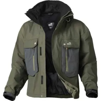 Rybářské oblečení Geoff Anderson Nepromokavá Bunda WS Light Zelená - XL