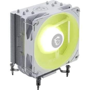 PC ventilátor MSI chladič CPU MAG COREFROZR AA13 WHITE/ 120mm ARGB fan/ bílý