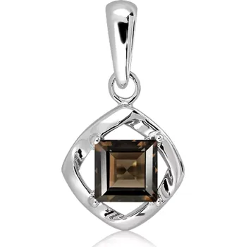 Přívěsek Breze Smoky Quartz - stříbrný přívěsek s quartzem