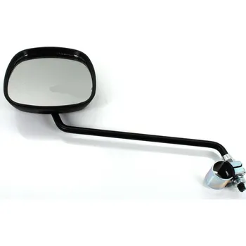 Zrcátko pro motocykl Zrcátko bumm černé 110×105 mm, objímka 22 mm, tyč 200 mm, pro Zündapp, Kreidler, Hercules, DKW, Puch, KTM MG00000743