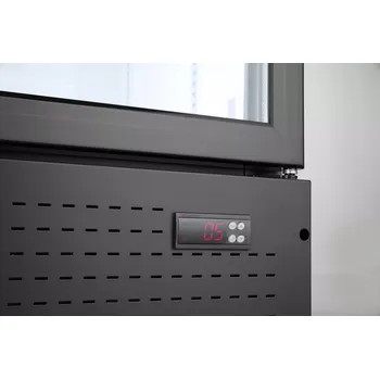 Vinotéka Chladicí vitrína s osvětleným panelem 760 l | HENDI 233795