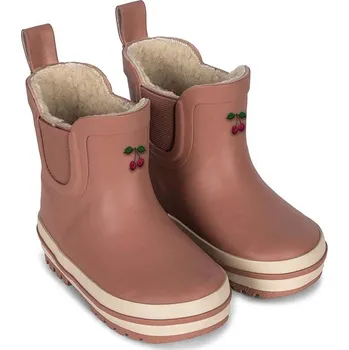 Dívčí holínky Dětské holínky Konges Sløjd ROI RAIN BOOT LOW růžová barva, KS101290 KS101290.G 34X, EUR 24