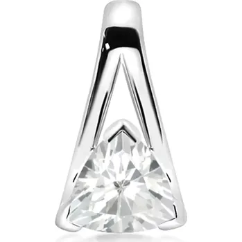 Přívěsek Flame White Topaz - stříbrný přívěsek s bílým topazem