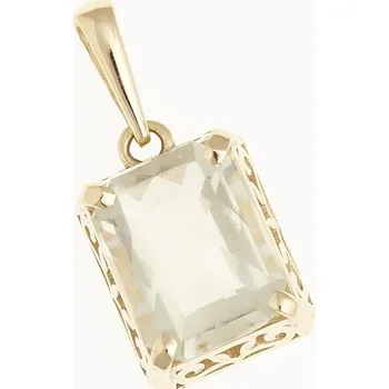 Přívěsek My Moldavite Zlatý přívěsek s libyjským sklem 1473-12419