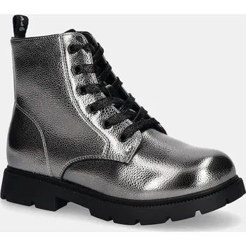 Dívčí obuv Dětské workery Garvalin stříbrná barva, 251560 SLV, EUR 31