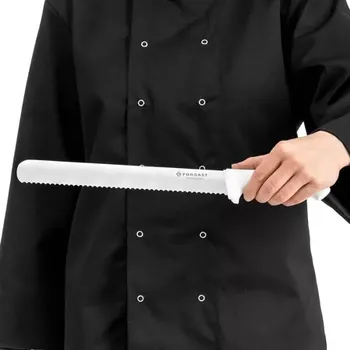 Kuchyňský nůž HACCP bílý 30 cm dlouhý FORGAST FG01852