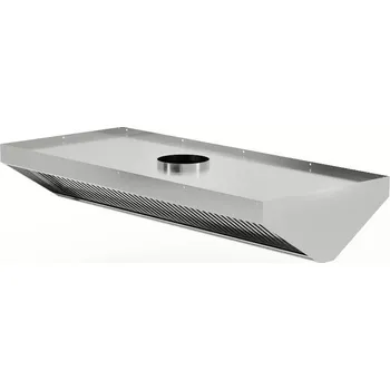 Digestoř Nerezový šikmý odsavač par 110x120 cm | FORGAST