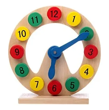 Hodiny OSTATNÍ Digital clock dřevěné 3D učící hodiny