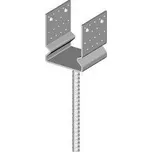 Patka kotevní U 120x120 s prolisem do betonu