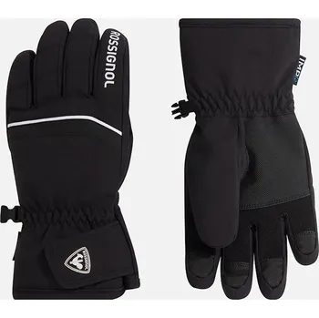 Rukavice Dětské lyžařské rukavice Rossignol TECH IMPR G RLOYG01 černá 99X, vel. 16 rokov