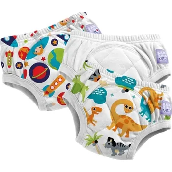 Plenkové kalhoty BAMBINO MIO Revoluční učící kalhotky 3-4 roky, balení 3ks - COMBO White