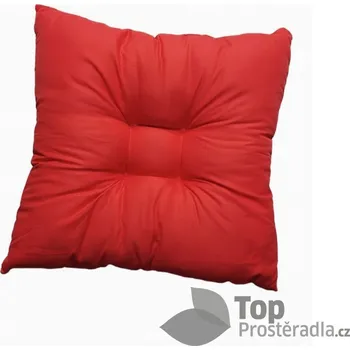 Podsedák Sedák UniSoft s provázky 40x40 Červený