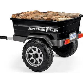 Dětské elektrovozidlo PEG PÉREGO Toys PEG PÉREGO Přívěs Adventure Trailer Black