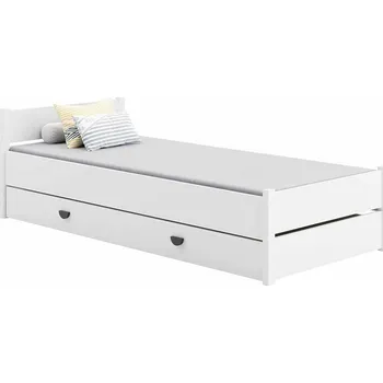 Dětská postel Postel MARCEL 200x90 bílá s šuplíkem