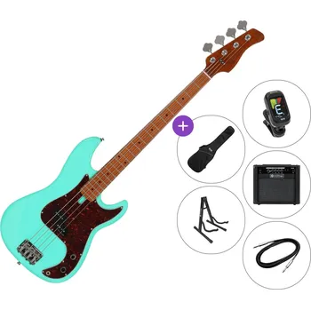 Baskytara Sire Marcus Miller P5 Alder-4 SET 2 Mild Green Elektrická baskytara