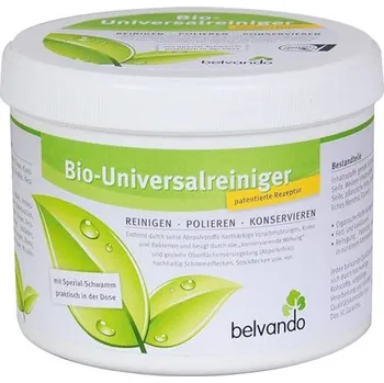 Čistič podlahy Belvando Bio čistící univerzální prášek s houbičkou, 350 g