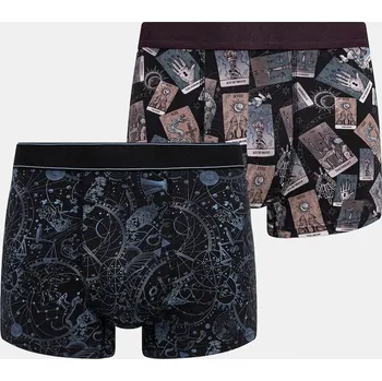 Boxerky Boxerky Medicine 2-pack pánské, více barev RW25-BIMB07 vícebarevná MLA, vel. XL