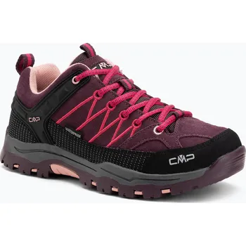 Dětská treková obuv Juniorské trekové boty CMP Rigel Low Wp plum/peach