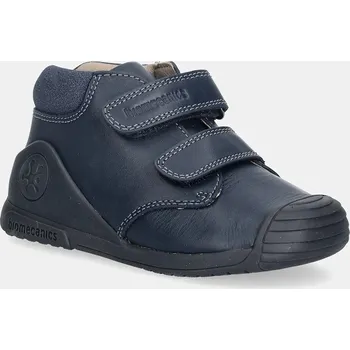 Dámská obuv Dětské kožené polobotky Biomecanics hnědá barva, 251133 59A, EUR 25