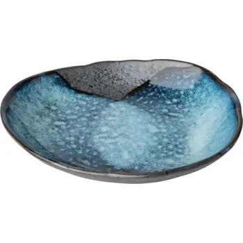 Jídelní miska STORM 18 cm, modrá, keramika, MIJ - doprava zdarma od 2999 Kč