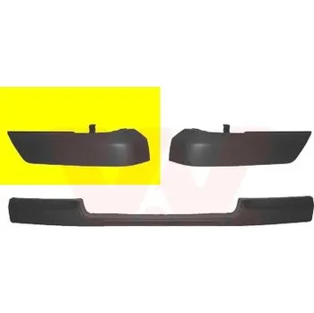 Lišta karosérie Ozdobná / ochranná lišta, nárazník VAN WEZEL 1611584