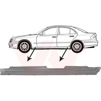 Prah karosérie Nástupní panel VAN WEZEL 3041103