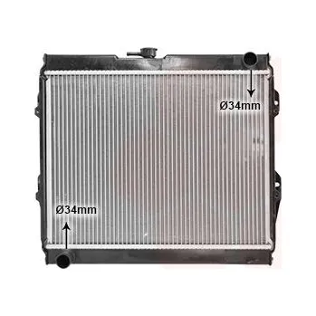 Chladič motoru Chladič, chlazení motoru VAN WEZEL 58002090