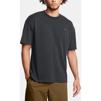 Pánské tričko Pánské tričko Under Armour UA M HW OS LOGO WASH SS 1389147-001 Černá 3XL