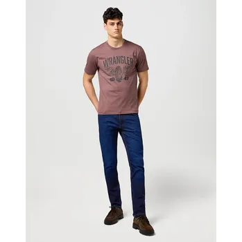 Pánská móda Džíny WRANGLER GREENSBORO RUSTIC NAVY 112370720 Velikost: 36/34