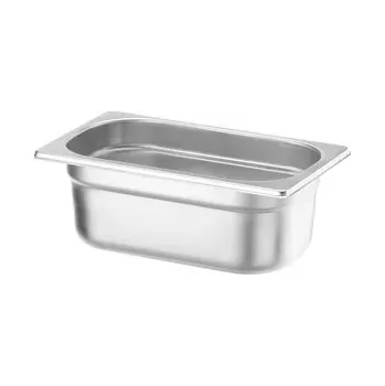 GN 1/4 hrnec 10 cm hluboký z nerezové oceli PROFI LINE | HENDI 801628