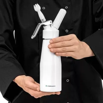 Sifon Bílý sifon na šlehačku 0,5 l | FORGAST FG11281
