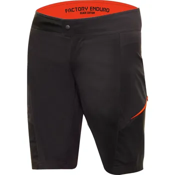 Cyklistické kalhoty Cyklistické kraťasy KTM FACTORY ENDURO BLACK EDITION SHORT 2022 black XXL