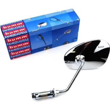 Zrcátko pro motocykl Zrcátko bumm chrom levé pro Zündapp M 25, 50 Bergsteiger, KS 50, Super Combinette, Kreidler, Puch, DKW, Miele, NSU, Simson, Hercules MG00000103