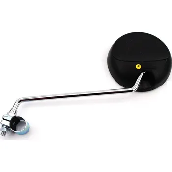 Zrcátko pro motocykl bumm Zrcátko Bumm, černý chrom, držák na řídítka, zmenšovací sklo pro Zündapp, Kreidler, Hercules, DKW, Puch, KTM MG00077311