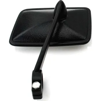 Zrcátko pro motocykl Diverse / Import Zrcátko levé kovové černé pro Simson Schwalbe KR 51/1, SR4-2, SR4-3, SR4-4, MZ TS 250 MG00000180