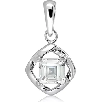 Přívěsek Breze White Topaz - stříbrný přívěsek s bílým topazem