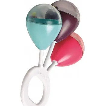 SUAVINEX Chrastítko GALAXY +4 m - Tyrkys/RŮŽOVÁ/fialová