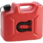 Kanystr na palivo Profi plast, jmenovitý obsah 10l červený Hünersdorff