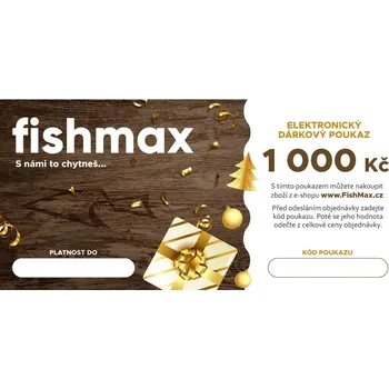 Dárkový potravinový koš FISHMAX - Elektronický dárkový poukaz v hodnotě 1 000 Kč DÁREK