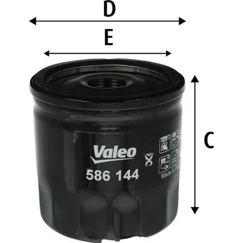 Filtr do auta Olejový filtr VALEO 586144