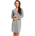 Dámská noční košile 130/21 LUNA šedá XL