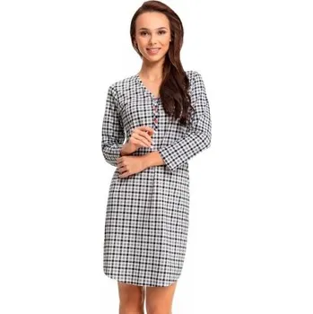 Dámské noční prádlo Dámská noční košile 130/21 LUNA šedá XL