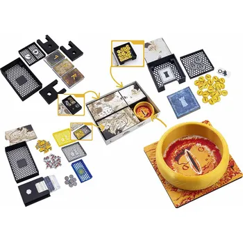 Příslušenství k deskovým hrám Insert pro deskovou hru Pán prstenů: Duel o Středozem Barva: Vícebarevná